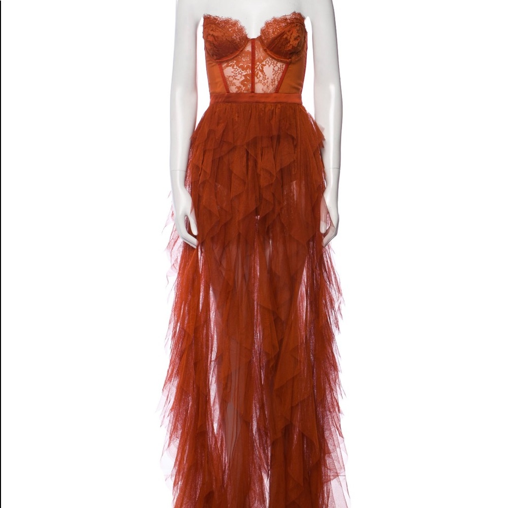 For Love & Lemons X Revolve Bustier Gown